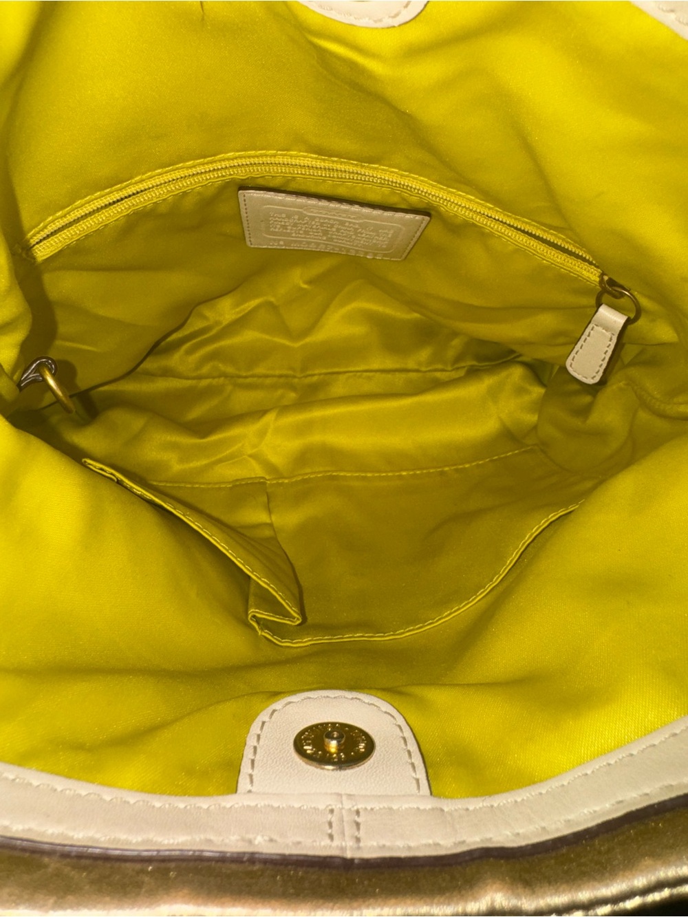 RARE COACH Bonnie Cashin EUC Condition Leather Trim 3 Way Bag - Picture 8 of 10